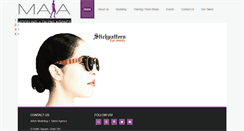 Desktop Screenshot of maiamodels.com